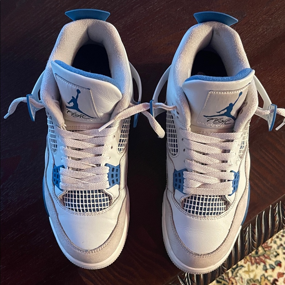 Nike Air White and Blue High-Tops